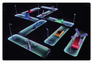 9-Hole LED Mini Golf