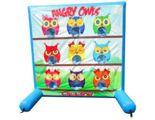 Angry Owls Inflatable Carnival Game