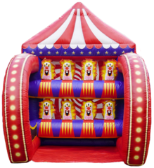 Inflatable Down a Clown