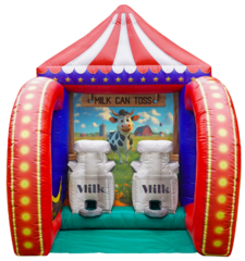 Inflatable Milk Can Toss