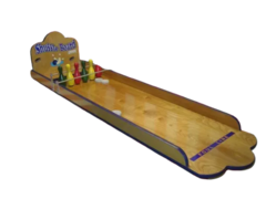 Shuffleboard Pin Flip