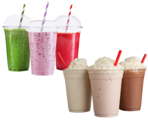 Smoothies or Milkshakes