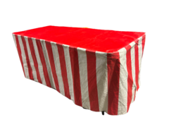 6ft Table w/ Carnival Cover