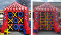 Tic Tac Toe / 4 Spot Inflatable Game