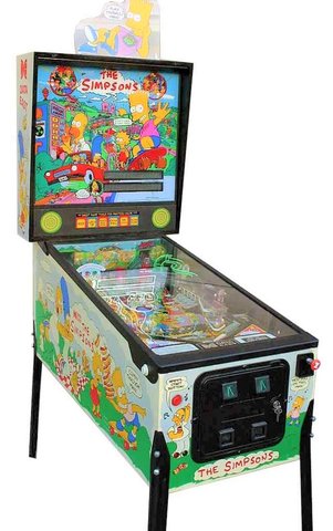 Arcade Multi-Jogos Modelo The Simpsons – Pinball Mania