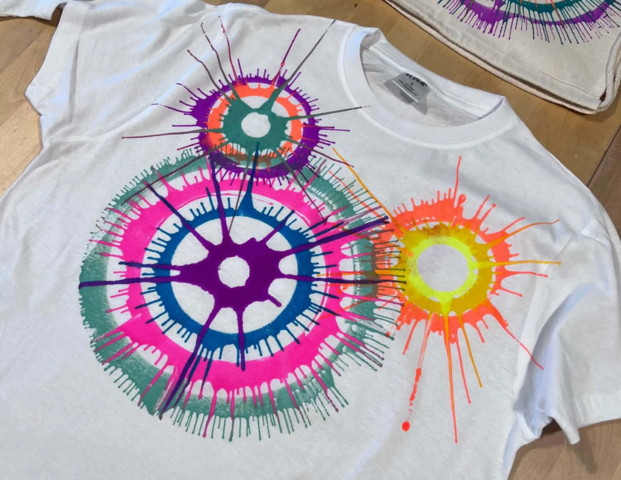 T-Shirt Spin Art