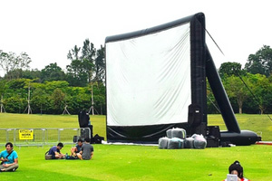 inflatable movie screen rentals in Troy 