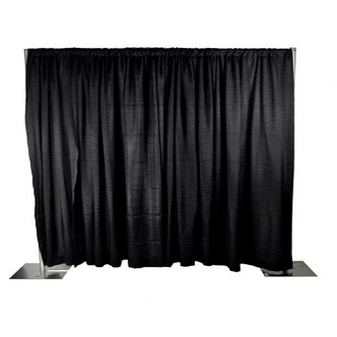 Pckg 8ft PD Black Drape