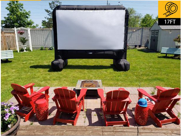 Movie Projector Screen Combo