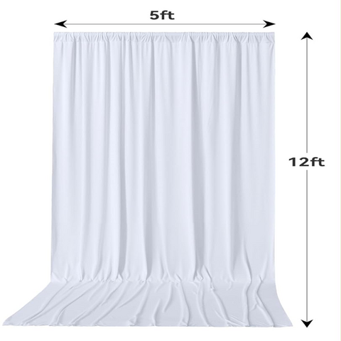 12ft PD White Drape