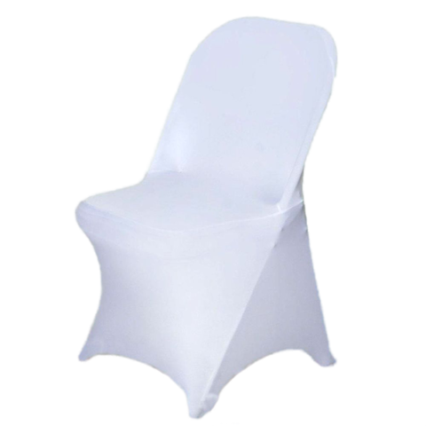 White Spandex Chair Cover