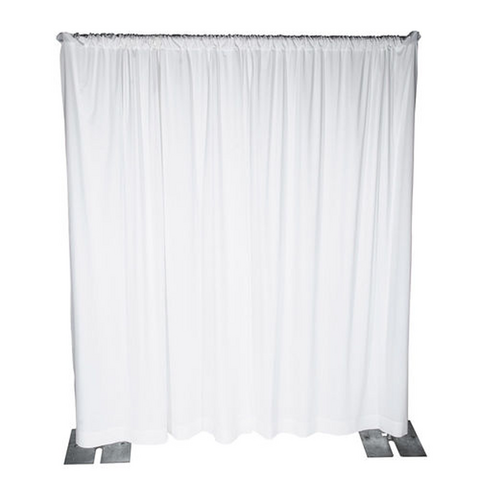 Pckg 12ft PD White Drape