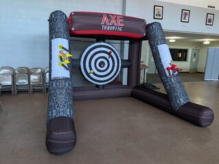Inflatable Axe Throwing