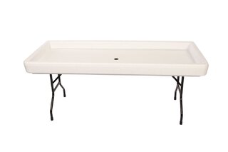 6ft White Ice Table