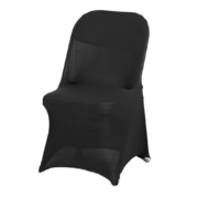Black Spandex Chair Cover *Folding Chairs Only*