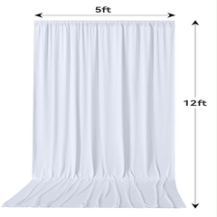 12ft White Drape