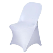 White Spandex Chair Cover *Folding Chairs Only*