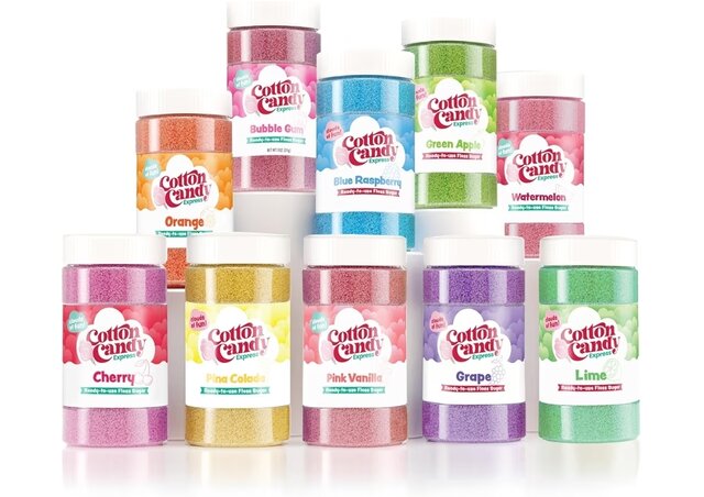 Cotton Candy Sugar Cones
