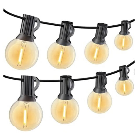 Bulb String Lights Warm White