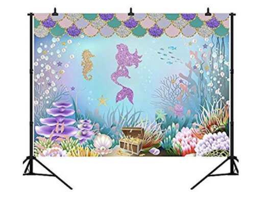 Mermaid Backdrop 