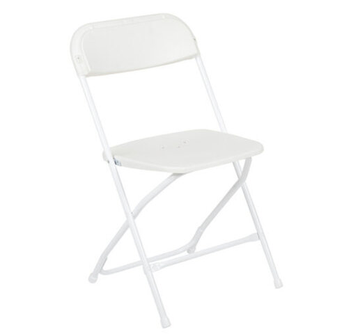 White Folding Chairs 