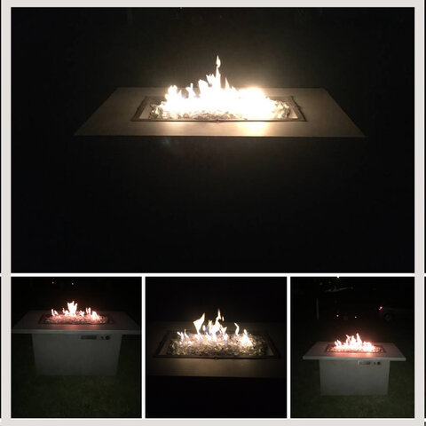 Rectangle Fire Pit 