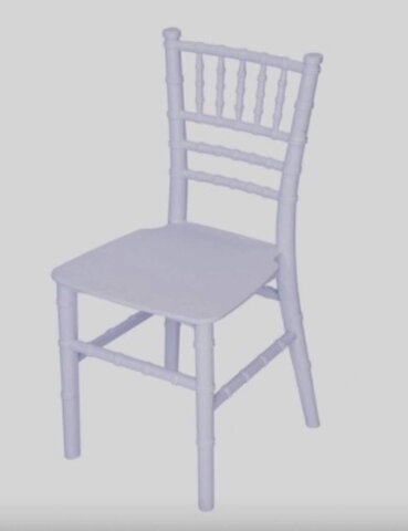 Children White Chiavari Chairs