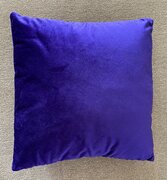 Royal Purple Suede Pillow