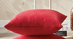 Red Velvet Pillow Case