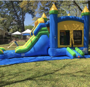 Commercial Bounce House Water Slide Combo