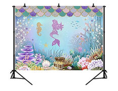 Mermaid Backdrop 