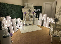 Mr & Mrs 4’ Marquee Letters 