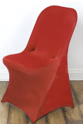 Red Spandex Folding Chair Cover