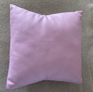 Lavender Leather Pillow