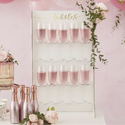 2 Row Tabletop Champagne Wall 