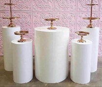 Cylinder Plinths (Price is for 3