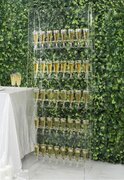 Acrylic Champagne Wall 5 Tier 40 Slots