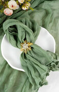 Cheesecloth Sage Green Napkins
