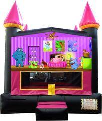 13x13 Hot Pink Castle w/ Monsters in the House
