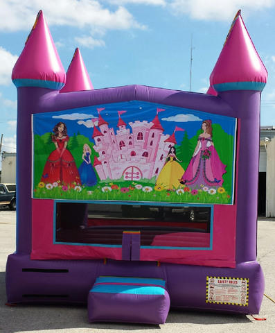 13x13 Pink Palace Princess Party Theme