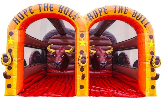 Rope The Bull Dual Lane Game