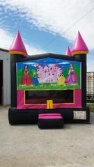 13x13 Hot Pink Castle w/ Princess