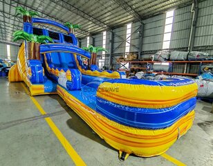 18ft Lava Falls Hybrid Waterslide