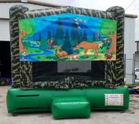 13x13 Camouflage Hunter Bounce House