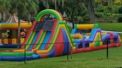75 Foot Long Rockin Obstacle Course