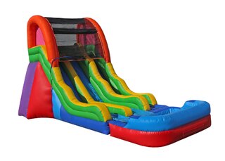 17' Fun Dual Lane Slide