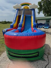 15' Rainbow Waterslide