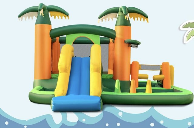 Palm Tree Toddler Castle