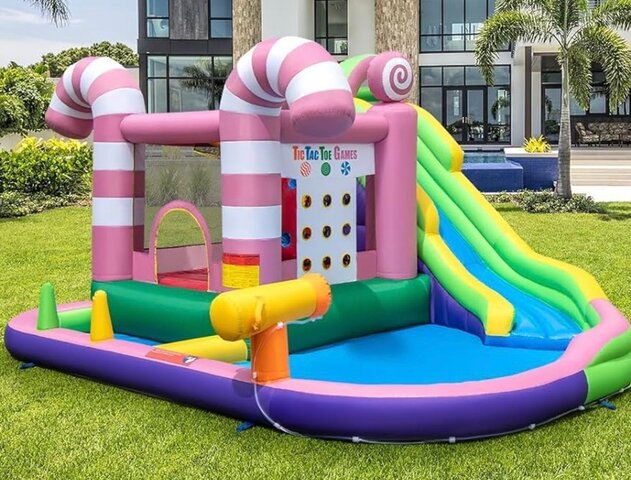 Candy Toddler Water Bounce House