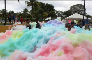 "Foam Island" Colored Foam Party